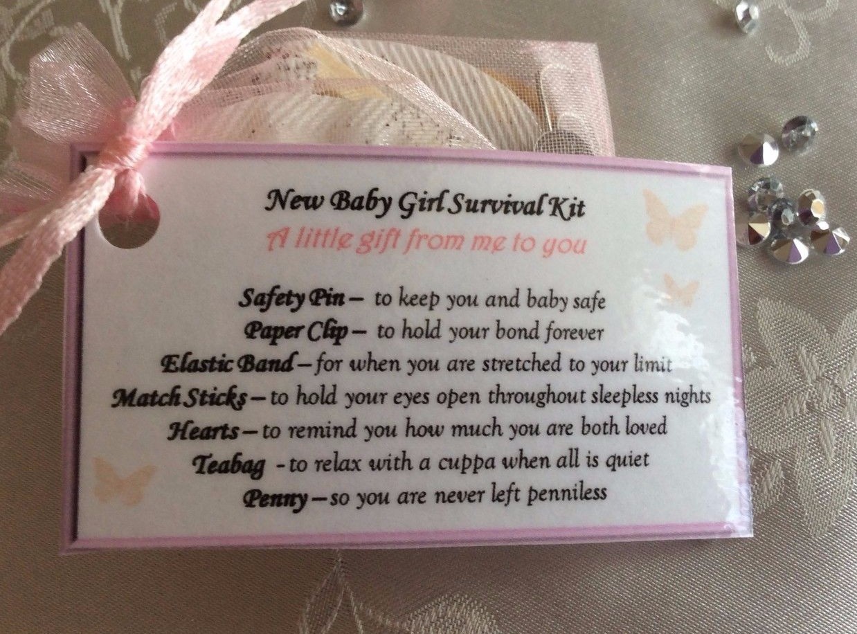 new mom survival kit baby shower gift